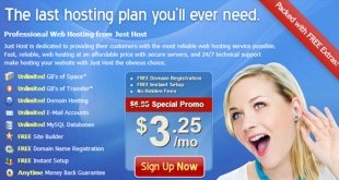 Justhost coupon codes