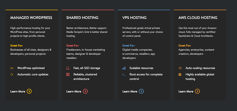 hosting at Mediatemple.net