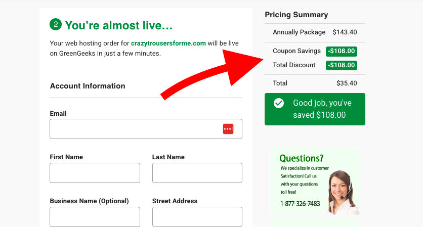GreenGeeks Promo Codes